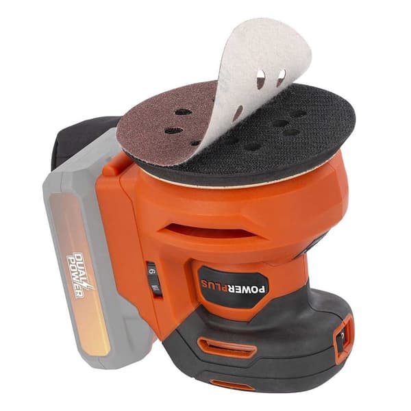 Powerplus Excentersliber Powdp50400 20v 125 Mm Orange