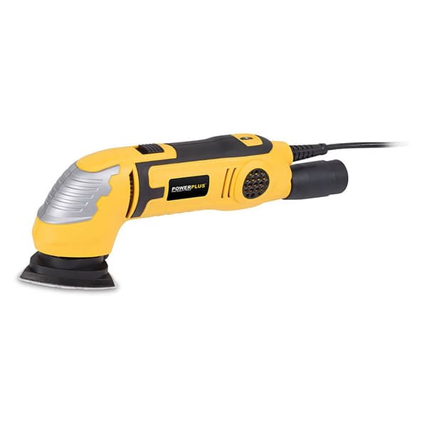 Powerplus Trekantet Efterbehandlingssliber Powx0490 300w Søvfarvet