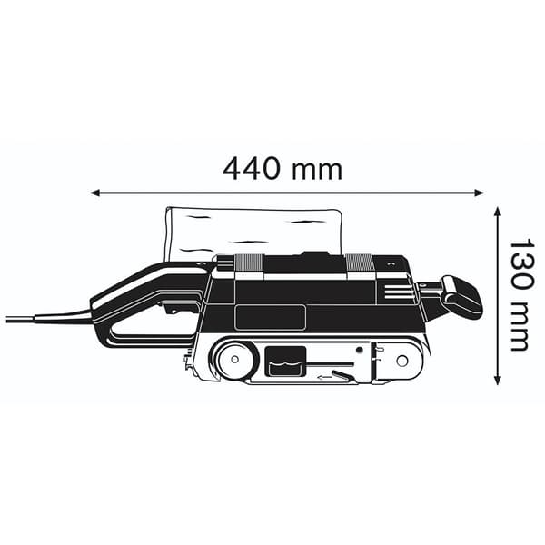Bosch Professional Sander Gbs 75 Ae 750w Blå