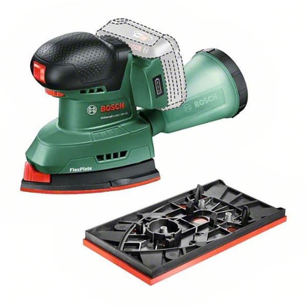 Bosch Professional Sander Universalsander 18v-10 Baretool Søvfarvet