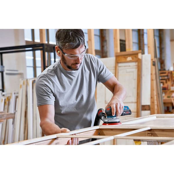 Bosch Professional Orbital Sander Gex 18v-125 18v Blå,Søvfarvet