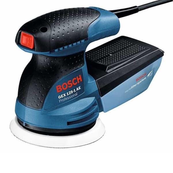 Bosch Professional Orbital Sander Gex 125-1 Ae Søvfarvet