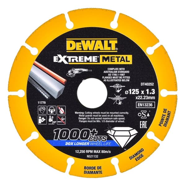 Szlifierkaątowa 18V DCG405P3 DEWALT