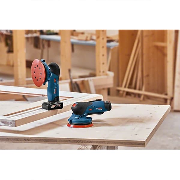 Bosch Professional Excentersliber Gex 12v-125 Professional Søvfarvet