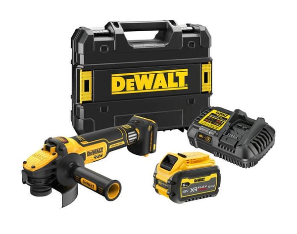 DEWALT Vinkelsliber 18V 125mm 1x6,0Ah FLEXVOLT REG. RPM DCG409VST1
