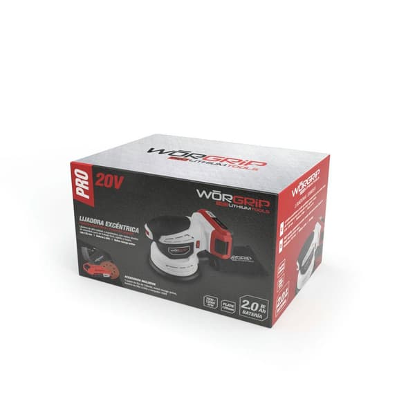 Worgrip Pro Lithium Orbitalsliber 125 Mm 20v