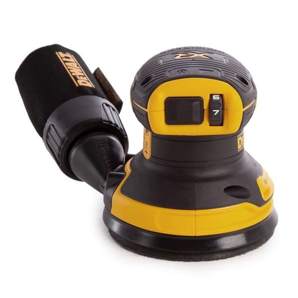 Excentrisk slipmaskin XR 18V 125 mm utan borst - DEWALT - utan batteri eller laddare - TSTAK-fodral - DCW210NT-XJ
