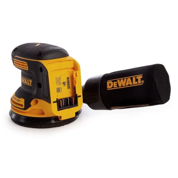 Excentrisk slipmaskin XR 18V 125 mm utan borst - DEWALT - utan batteri eller laddare - TSTAK-fodral - DCW210NT-XJ
