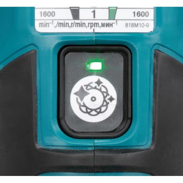 MAKITA DPO500Z sladdlös excentrisk polermaskin - 18V - 780 rpm - 125 mm