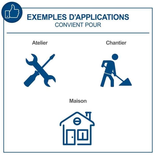 Excenterslip - SCHEPPACH - 20V IXES - 125 mm - Oscillation 2mm - Kardborrefäste - utan batteri eller laddare - C-OBS125-X