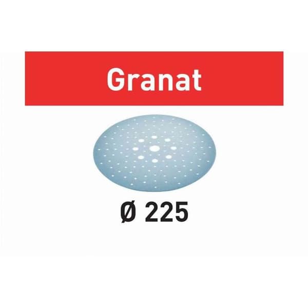 FESTOOL Granat slipmedel till Planex slipmaskin - Grain 240 D.225/128 - Box om 25 - 205663