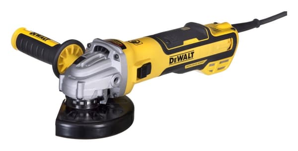 DeWALT DWE4357-QS bærbar slibemaskine Skivepudser Sort, Gul 10500 RPM 1700 W