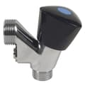 Miniatyrbillede 1 af 4: BONFIX Slange drejehane Sort/krom