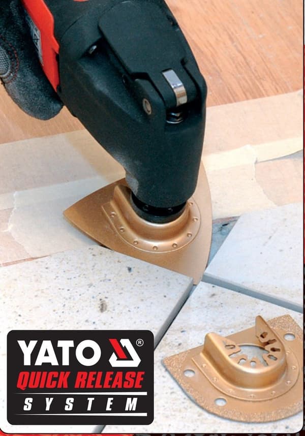 Yato YT-82220 oscillerende multiværktøj Sort, Rød 300 W 22000 OPM
