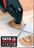 Miniatyrbillede 7 af 8: Yato YT-82220 oscillerende multiværktøj Sort, Rød 300 W 22000 OPM