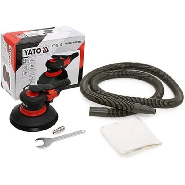 Excenterslip - YATO - YT - Ø 150 mm - 10500 rpm - 1,7 kg - Röd