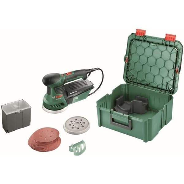 Excenterslip BOSCH - PEX 300 AE + 1 SystemBox förvaringsbox storlek M