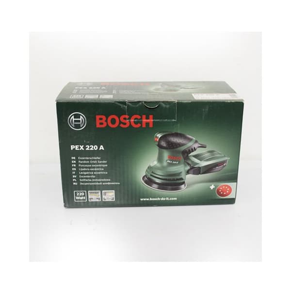 Bosch excenterslip - PEX 220 A (levereras i kartong)