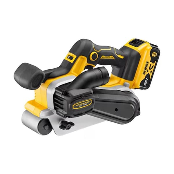 Bandslipmaskin XR 18V borrlös - DEWALT - med 2 batterier 18V 5.0Ah - laddare - DCW220P2-QW