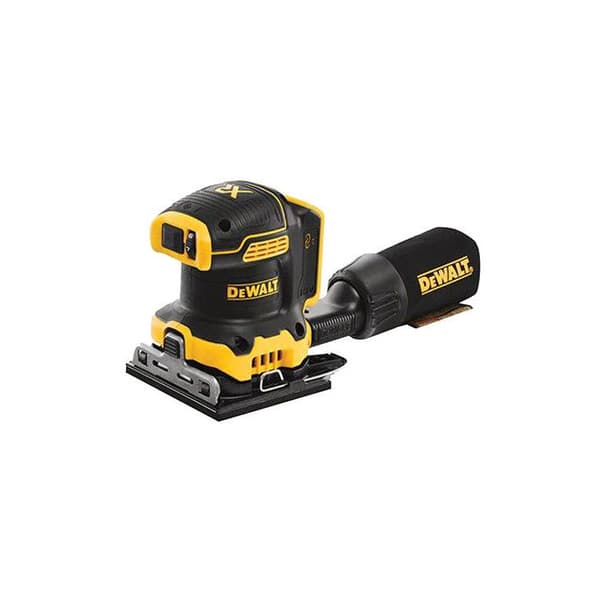 DEWALT DCW200NT 18V borstlös sladdlös 1/4 arks roterande orbital slipmaskin utan batteri med fodral