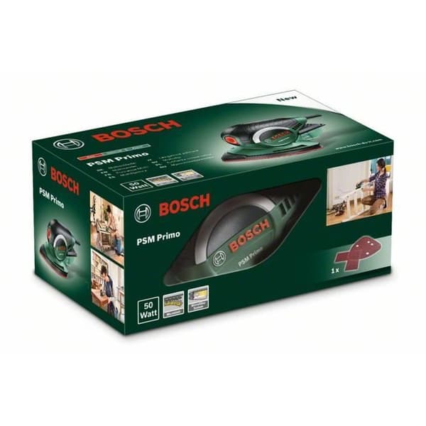 Bosch Multi Sander - PSM Primo - Slipa kanter och små ytor - 50W
