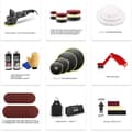 Miniatyrbild 2 av 4: SPTA 1200W Polermaskin / bilpolering polermaskin slipmaskin, 125mm 150mm 180mm