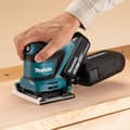 Miniatyrbild 5 av 6: Makita DBO480Z 18V 102 x 112mm sladdlös orbitalslip utan batteri