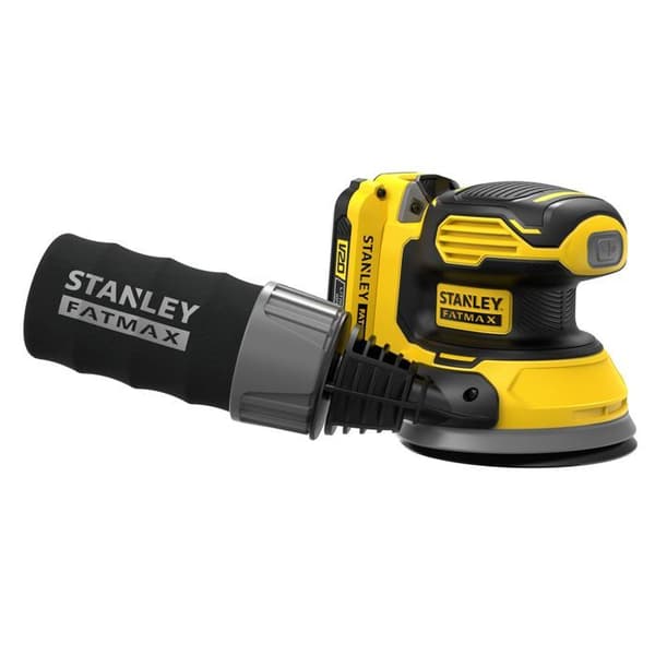 18V Orbital Sander Ø 125mm - STANLEY - SFMCW220D1S - Sladdlös - Batteri - Sand