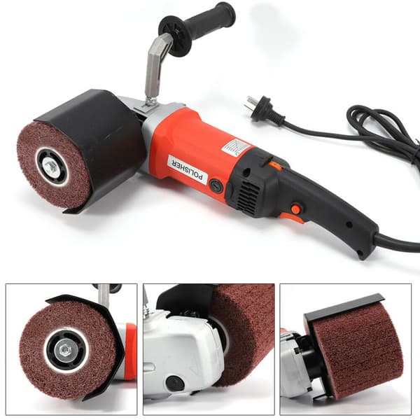 Hånd Satin Poleringsmaskine, 1400W Effekt, Variabel Hastighedskontrol, Ergonomisk Design