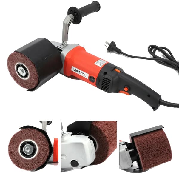 Hånd Satin Poleringsmaskine, 1400W Effekt, Variabel Hastighedskontrol, Ergonomisk Design