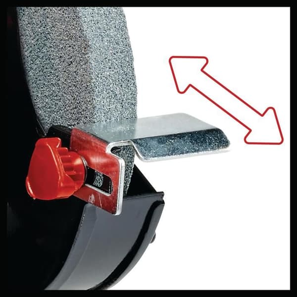 Einhell Slipmaskin TC-WD 200/150 (250 W, gnistskydd) Levereras med grovkornig slippapper och våtslipsten