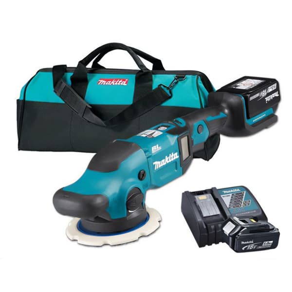 Polermaskin - MAKITA - DPO600RTE - 18 V Li-Ion - 5 Ah - 150 mm