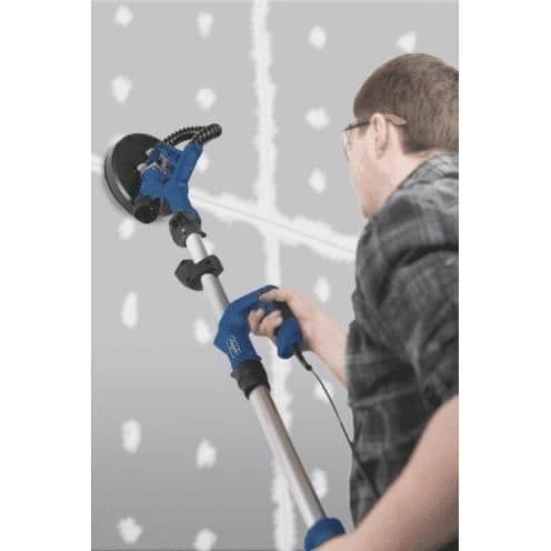 Slipmaskin för väggar och teleskoptak SCHEPPACH DS920X - 210 mm - 710W (Levereras med 1 slang 4m, 6 slipskivor)