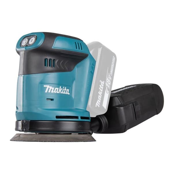 18V 125mm excentrisk slipmaskin (utan batteri eller laddare) i kartong - MAKITA - DB0180Z