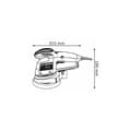 Miniatyrbild 2 av 4: GEX 34-150 excenterslip - BOSCH - 340 W - Konstant hastighet - Hög slipeffekt
