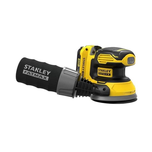 18V Orbital Sander Ø 125mm - STANLEY - SFMCW220D1S - Sladdlös - Batteri - Sand