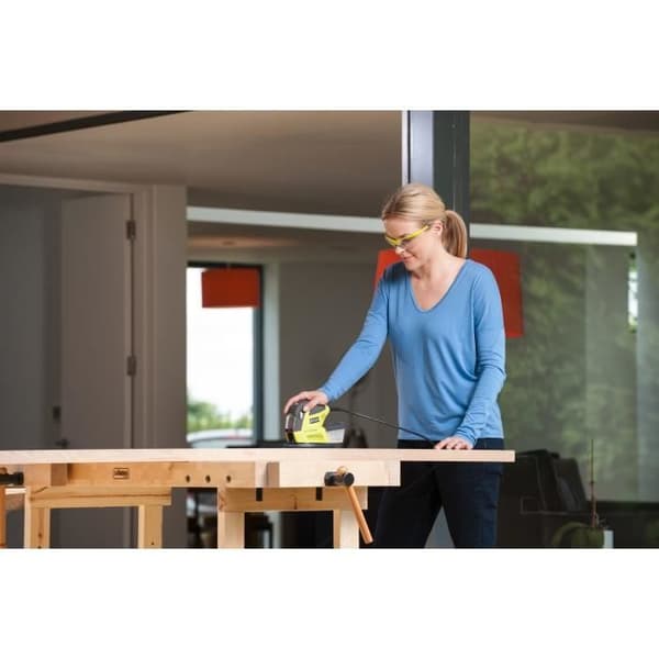 Multifunktionsslip - RYOBI - RMS180-S - 180W - Sladdlös - Grön