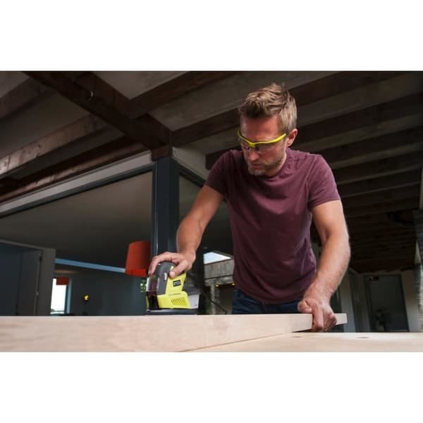 Multifunktionsslip - RYOBI - RMS180-S - 180W - Sladdlös - Grön