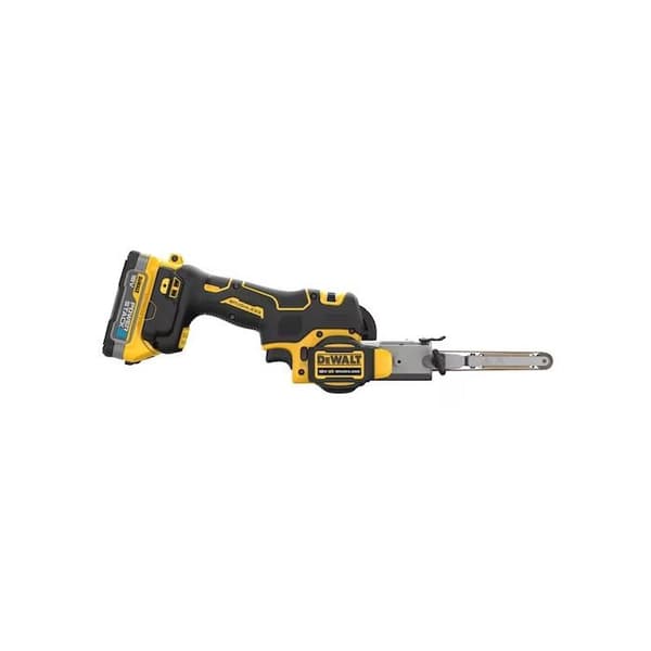 Bandslipmaskin - DEWALT - DCM200E2T - Trådlös - Batteri - Variabel hastighet