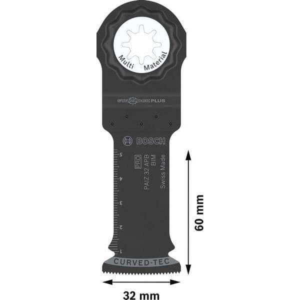 Dyksågblad Starlockplus Pro Bimetall för Trä / Metall - PAIZ32APB - 32 x 60 mm - BOSCH - 2608669128