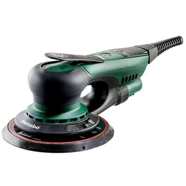 Excenter slipmaskin Diam 150 mm 350 W oscillationscirkel 5 mm med låda SXE 150-5.0 BL Metabo