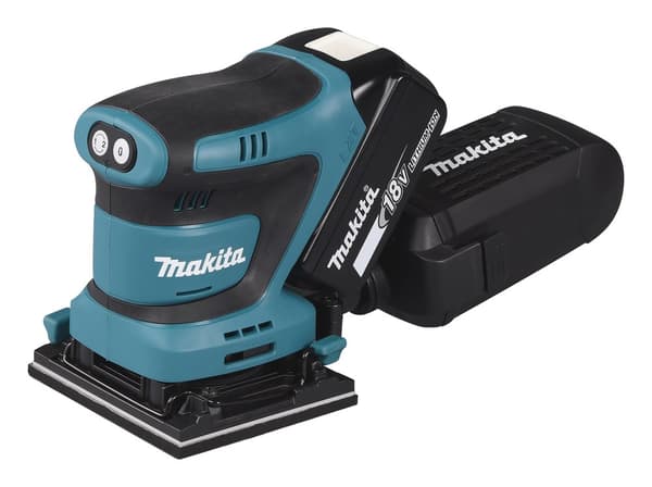 Makita DBO480Z bärbar slipmaskin Random orbital slipmaskin 14000 OPM Svart, Blå 210 W