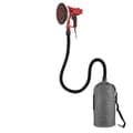 Pikkukuva 1 / 2: Käsikäyttöinen kipsilevyhionta, 850W teho, säädettävä nopeus 1500-2600 RPM, automaattinen pölynkeruu,Punainen
