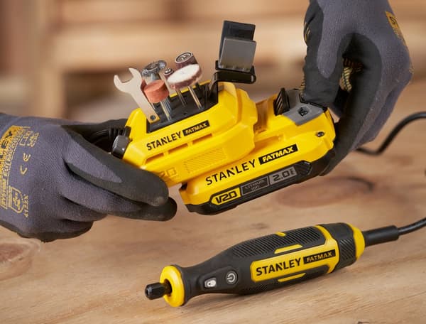 Multisliber minigravør batteridrevet V20 STANLEY FATMAX SFMCE030B-XJ BODY