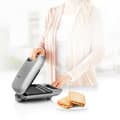 Miniatyrbillede 6 af 11: Grill Sandwichrister Princess 01.127003.01.001 Sort Grå 750 W