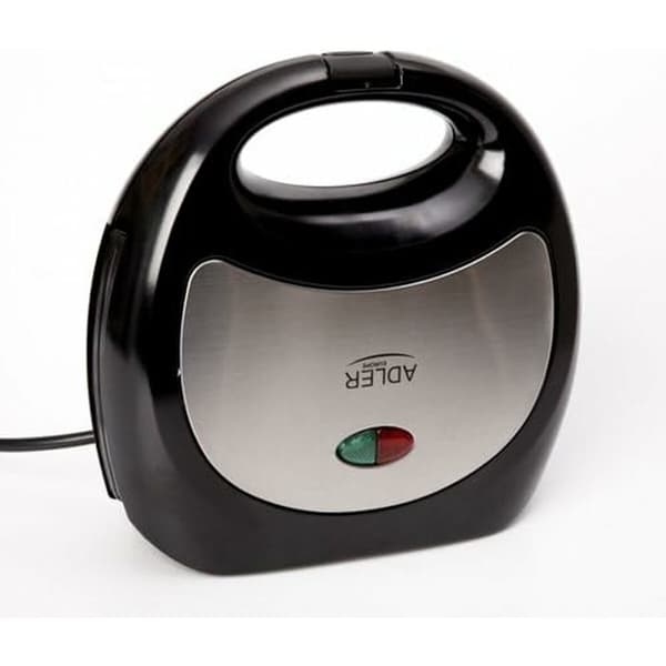 Smörgåsmaskin Adler AD 3015 Svart Multicolour Silvrig 750 W
