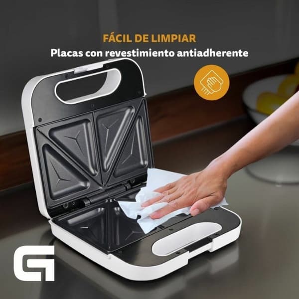 Smörgåsmaskin Grunkel SAN-CC BL Vit 750 W