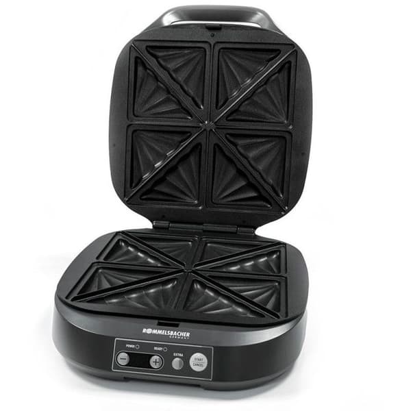 Grill-smörgås - Rommelsbacher - ST 1800 - 1800 Watt - Non-stick beläggning - Lås funktion