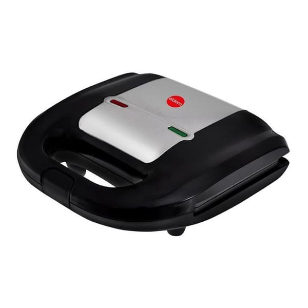 Sandwich Maker Eldom ST11 Sort Sølvfarvet 750 W