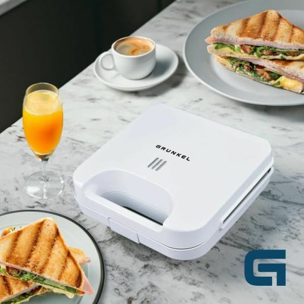 Smørbrødjern Grunkel SAN-CC BL Hvit 750 W